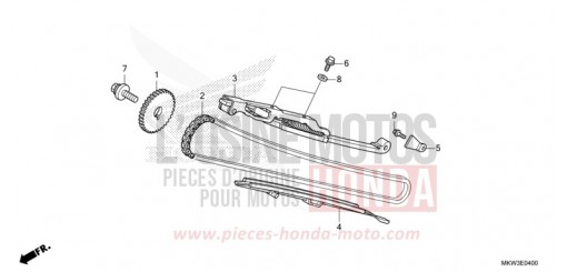 CHAINE A CAMES/TENDEUR NC750XDM de 2021